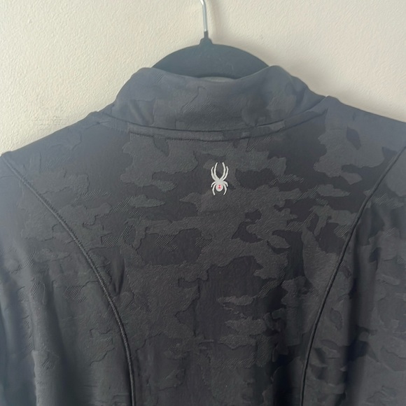 Spyder 1/4 zip women’s - BLACK - Picture 4 of 7